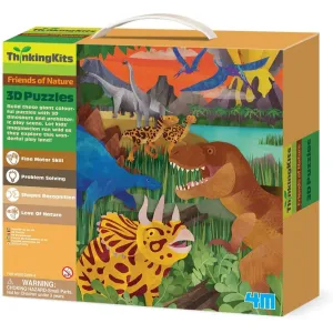 4M Thinking Kits / 3D Puzzles - Dinosaurs