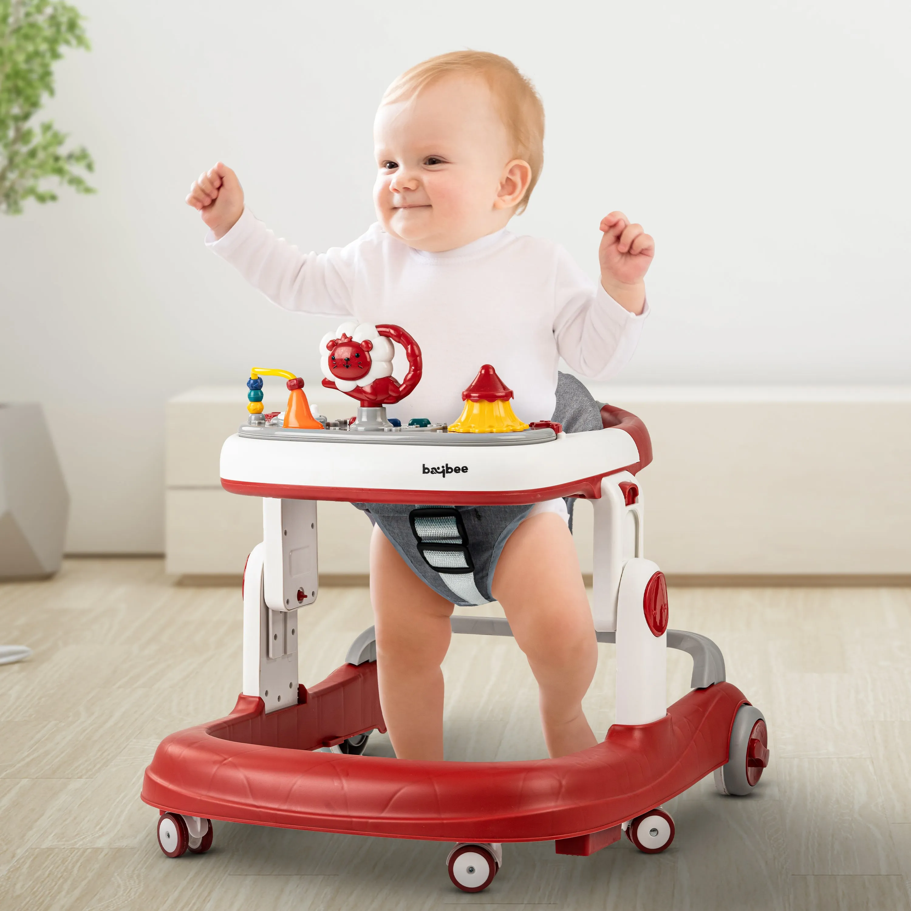 Astro Walker With 3 Adjustable Height and Musical Toy for kids 6-18 months