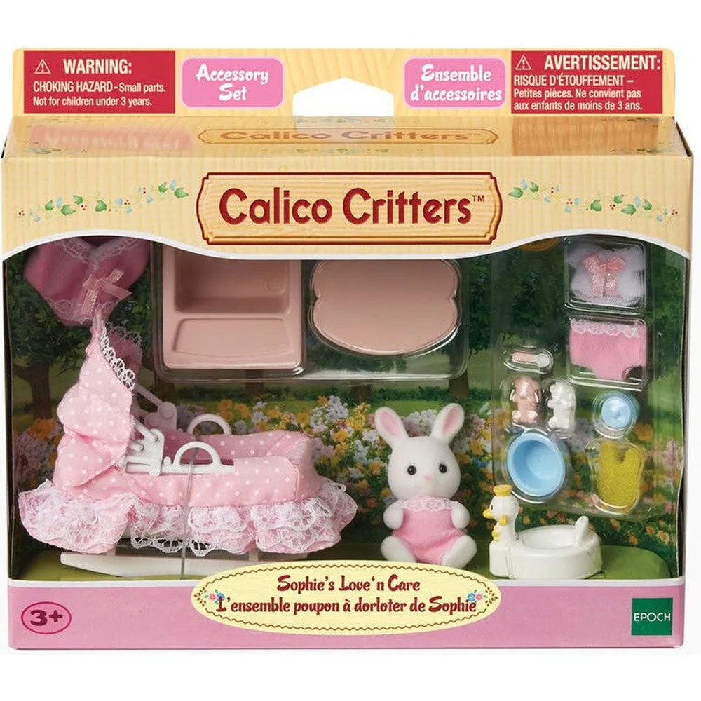 Calico Critters Sophie's love'n care