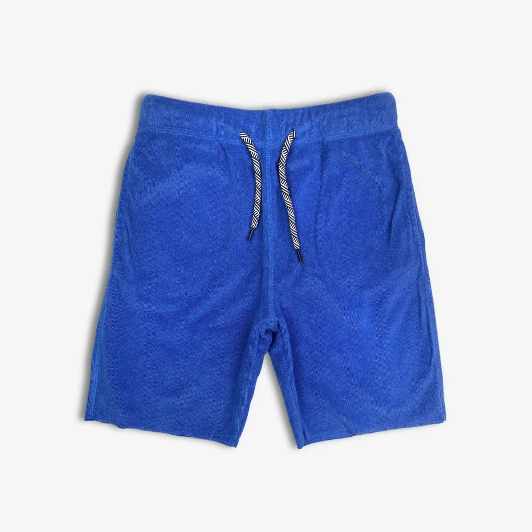 Camp Shorts | Blue Terry