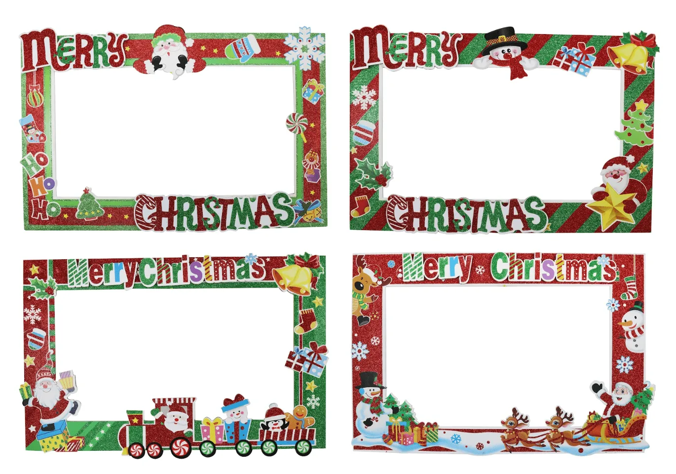 Christmas Giant Selfie Frame (86x57cm)