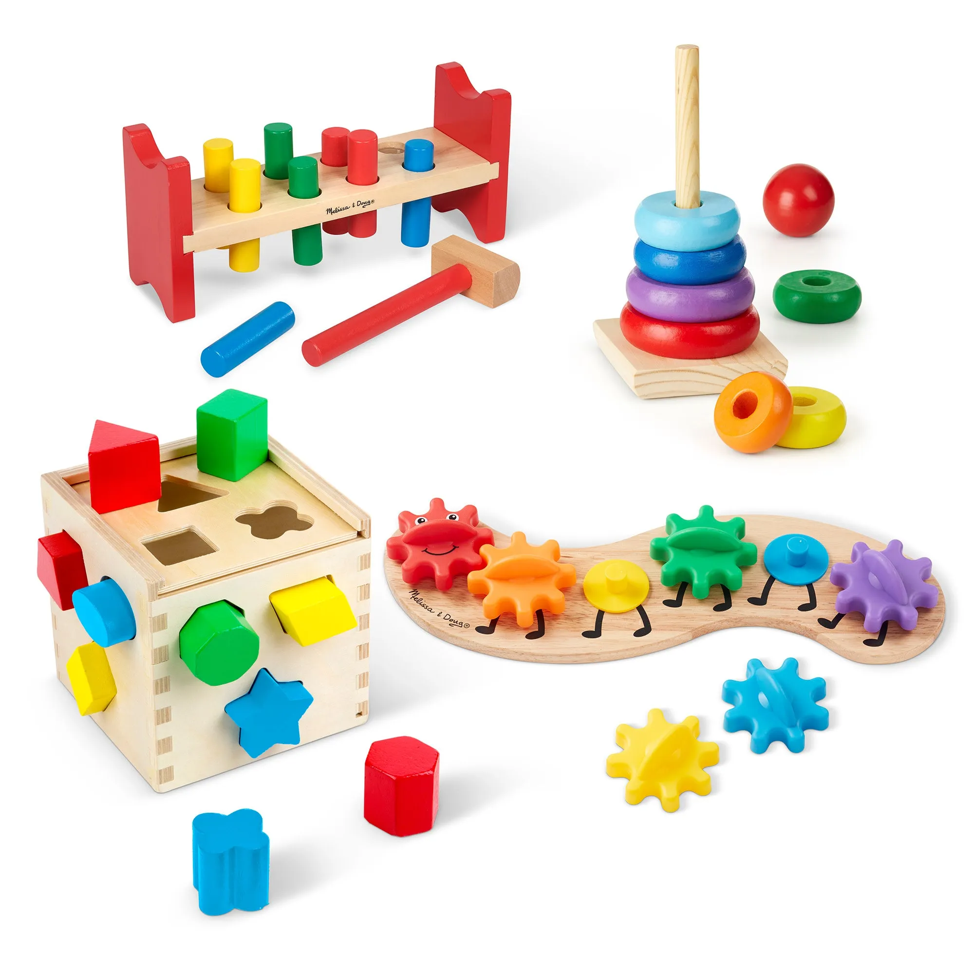 Classic Rainbow Learning Toys