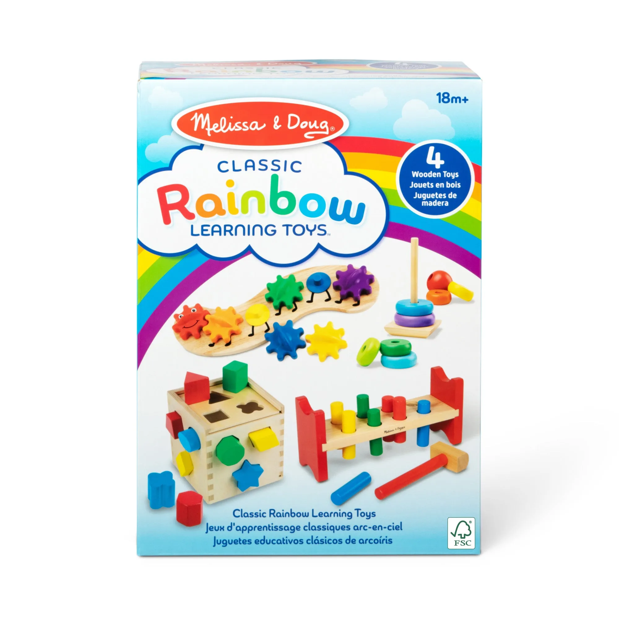 Classic Rainbow Learning Toys