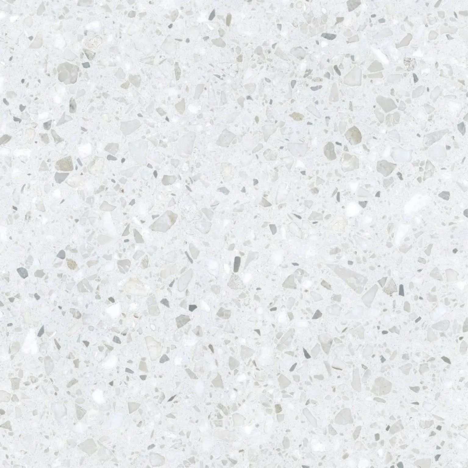 Confetti Terrazzo Square White Terrazzo 66cm x 66cm