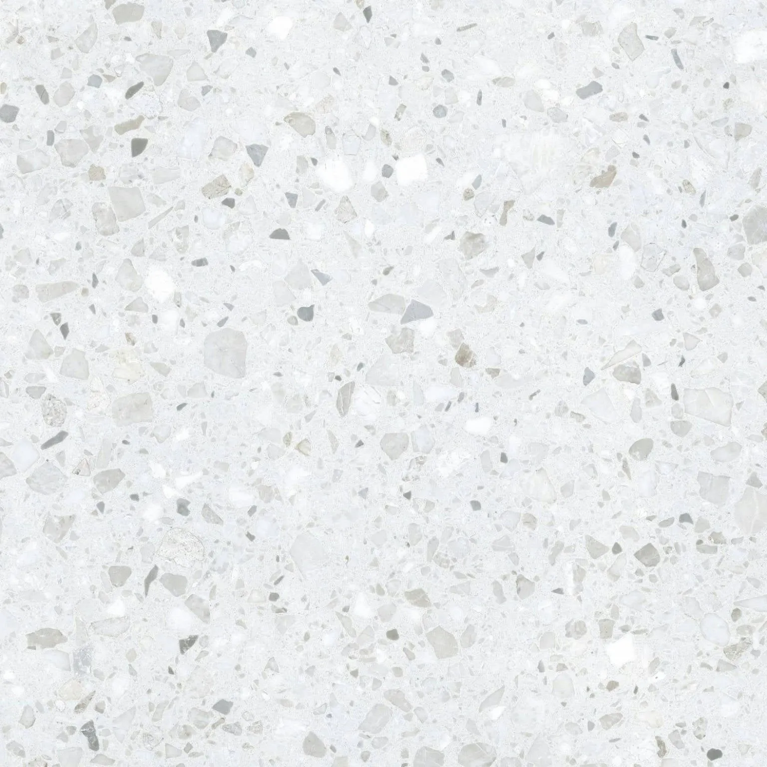 Confetti Terrazzo Square White Terrazzo 66cm x 66cm