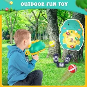 Dinosaur Sticky Ball Dart Board Target Shooting Game - 681