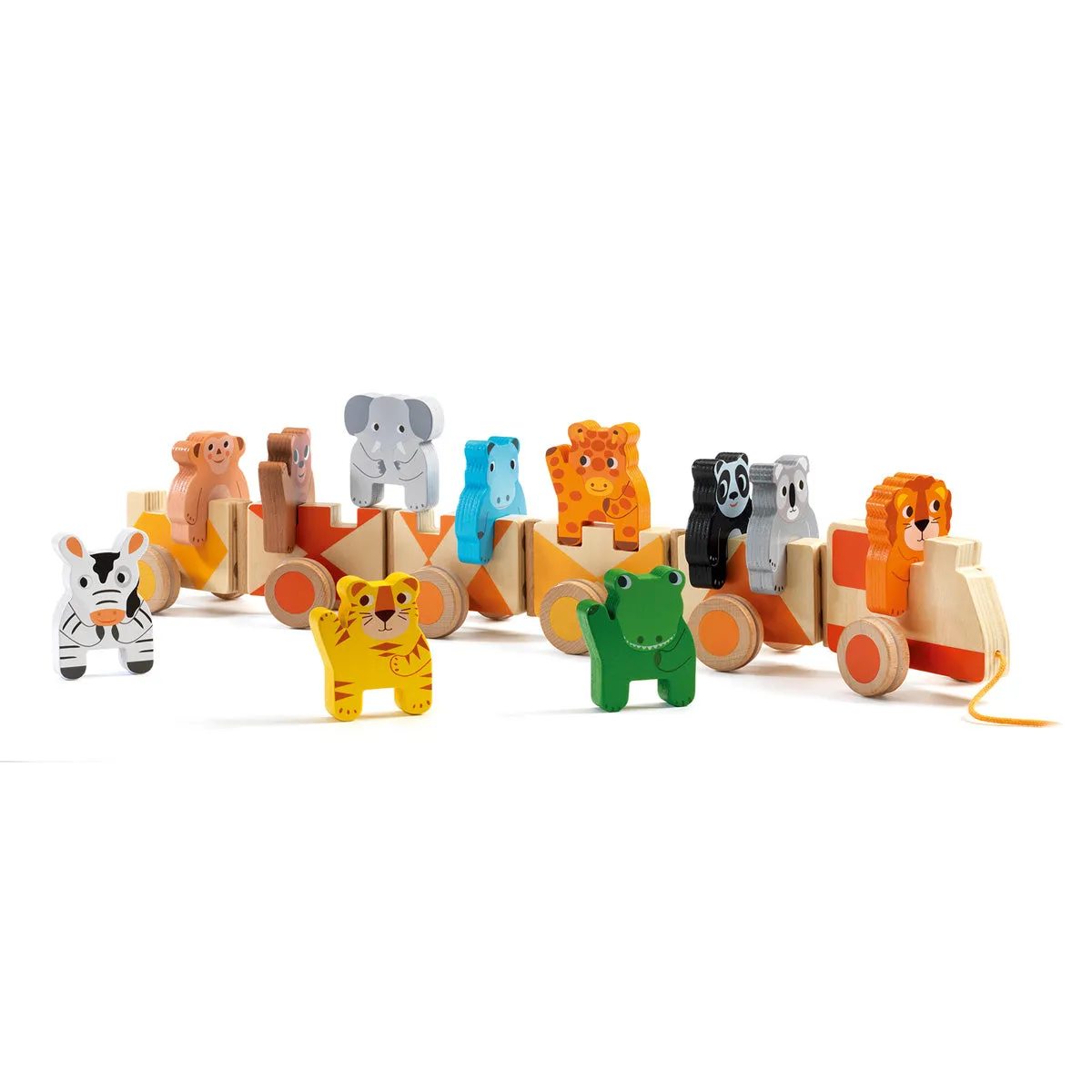 Djeco Wooden Toys - Trainimo Jungle