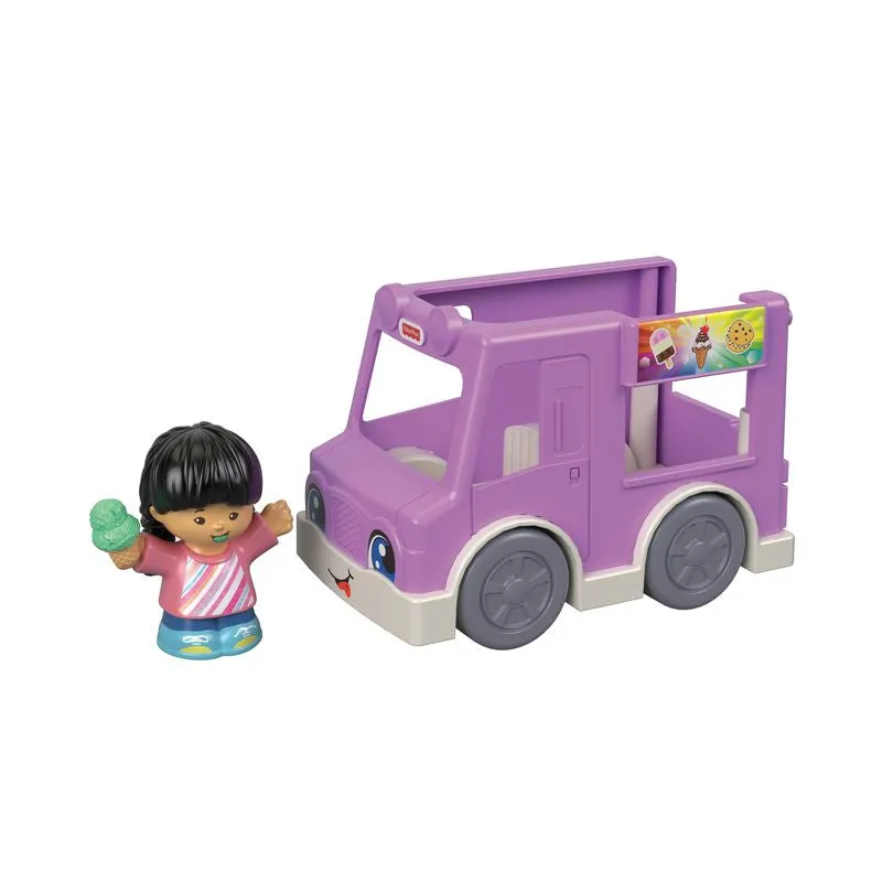 Fisher-Price Little People Small Vehicle Ice Cream Truck