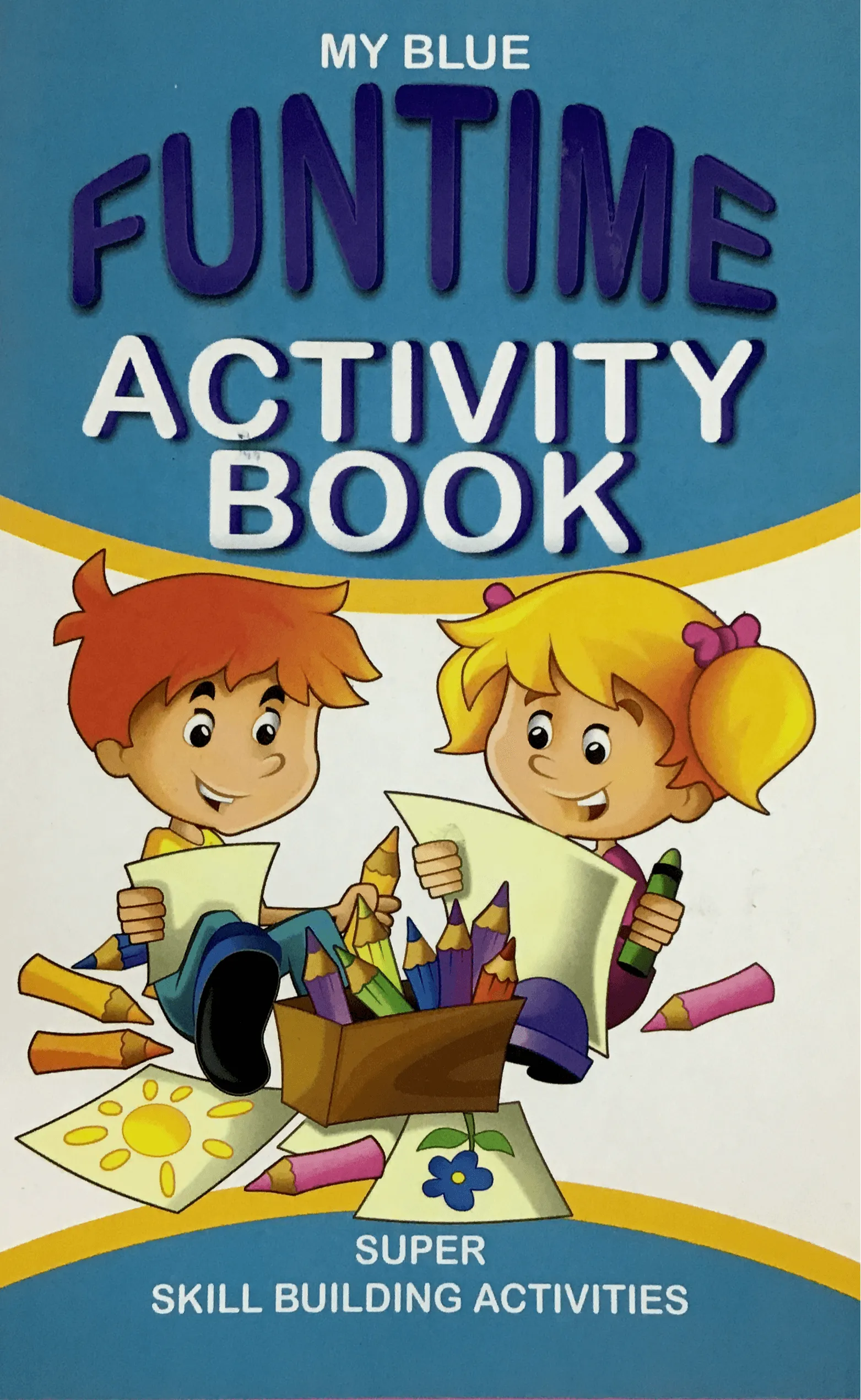 FunTime Activity Book - Super Skill Building Activities - (My Blue)