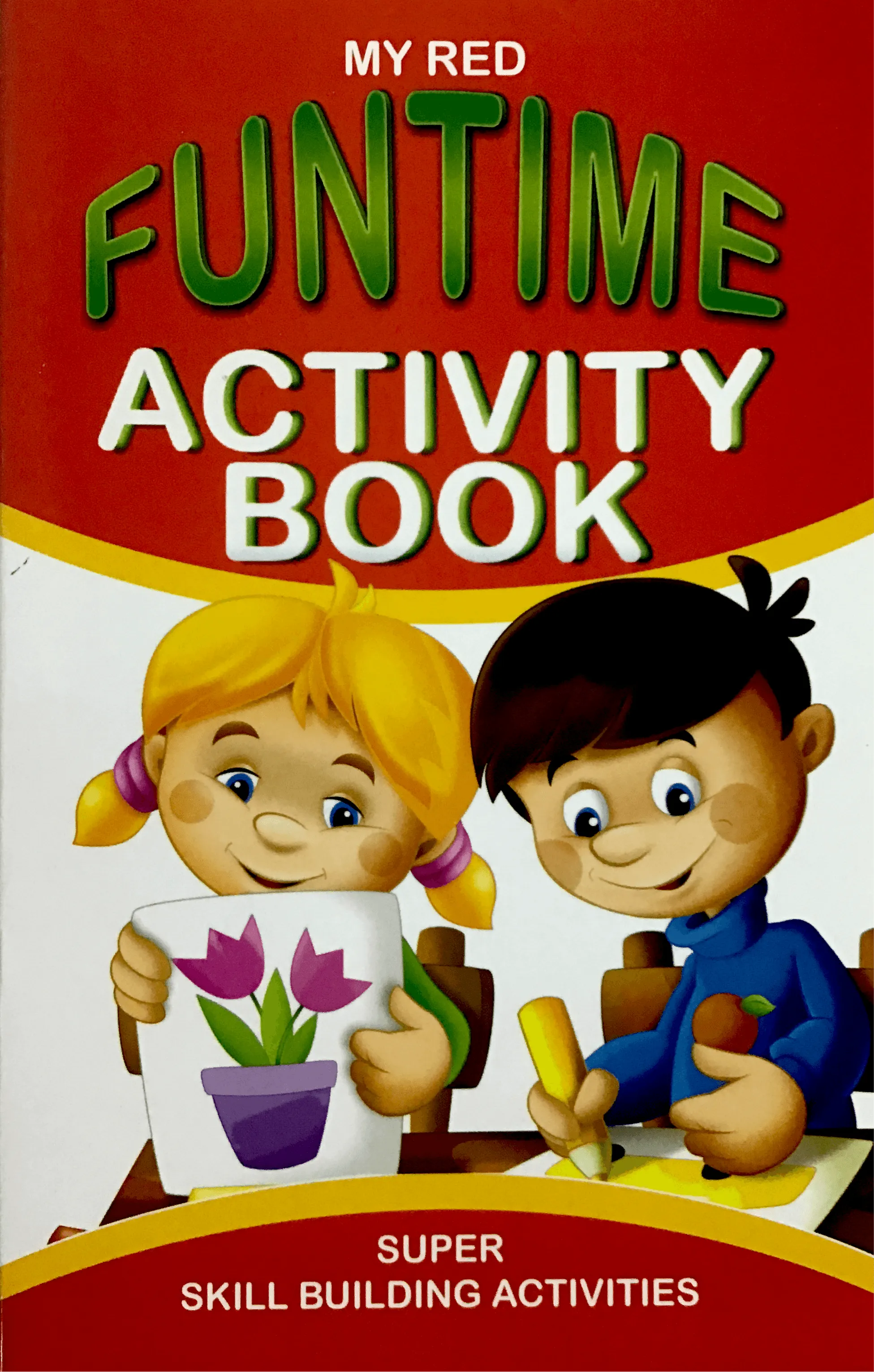 FunTime Activity Book - Super Skill Building Activities - (My Red)