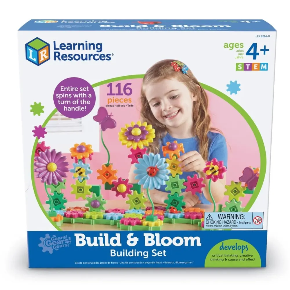 Gears Gears Gears Build & Bloom Flower Garden