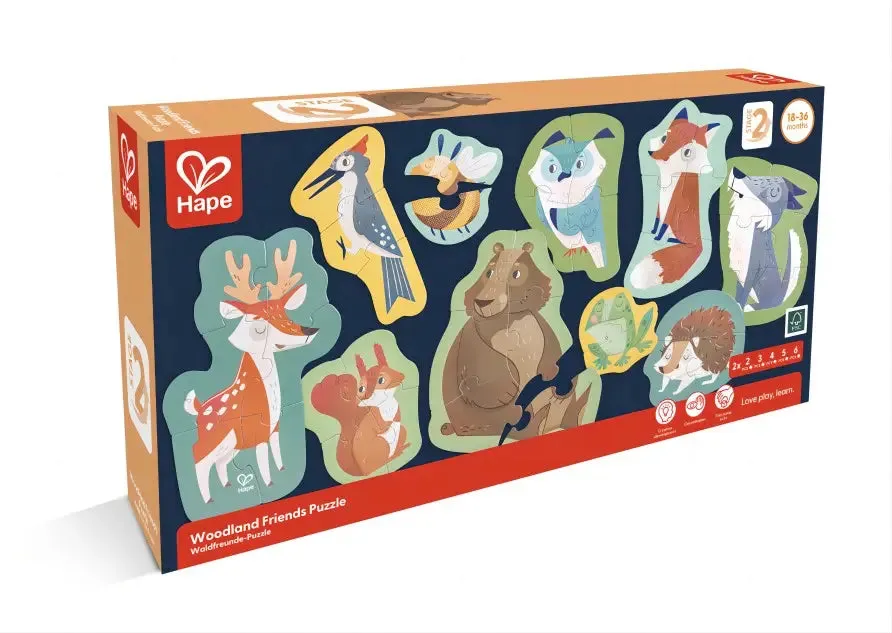 Hape Woodland Friends Puzzle