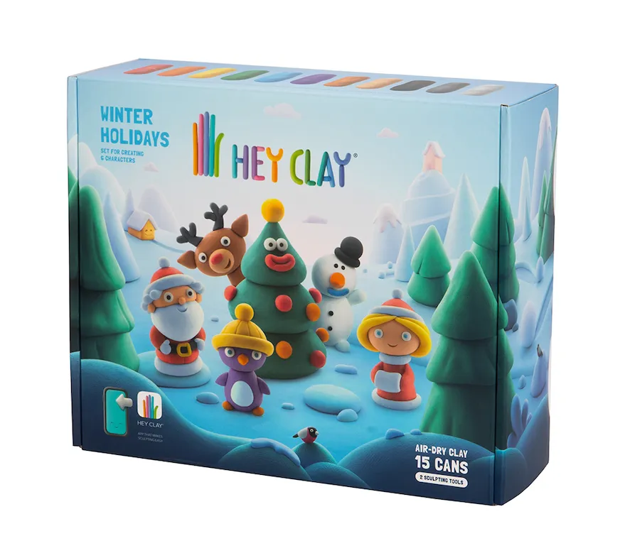 Hey Clay Winter Holidays Set