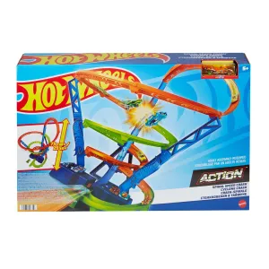 Hot Wheels Action Spiral Speed Crash Playset