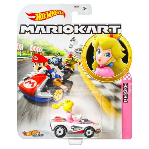 Hot Wheels Mario Kart Peach P-Wing Vehicle