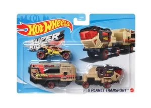 Hot Wheels Transport Rig Super Rigs Red Planet Transport