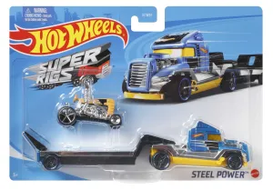 Hot Wheels Transport Super Rig Steel Power