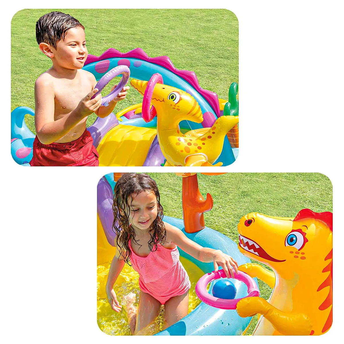 Intex Inflatable Dinoland Play Centre Pool