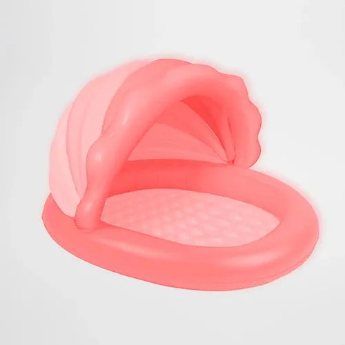 Kiddy Pool Shell Neon Coral