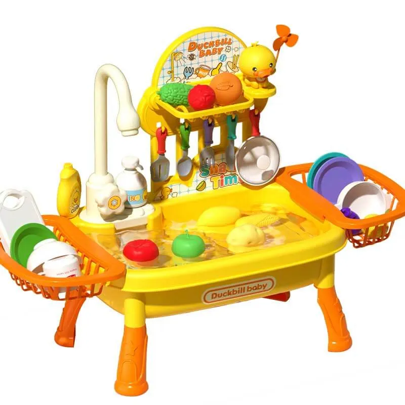 Kids Role Play Dishwasher Toy