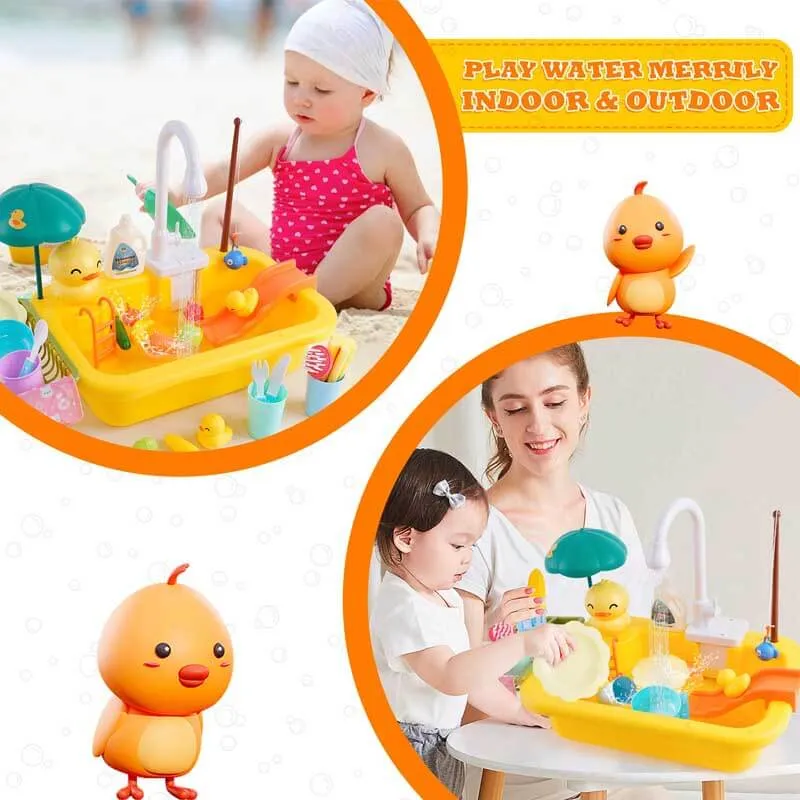 Kids Role Play Dishwasher Toy