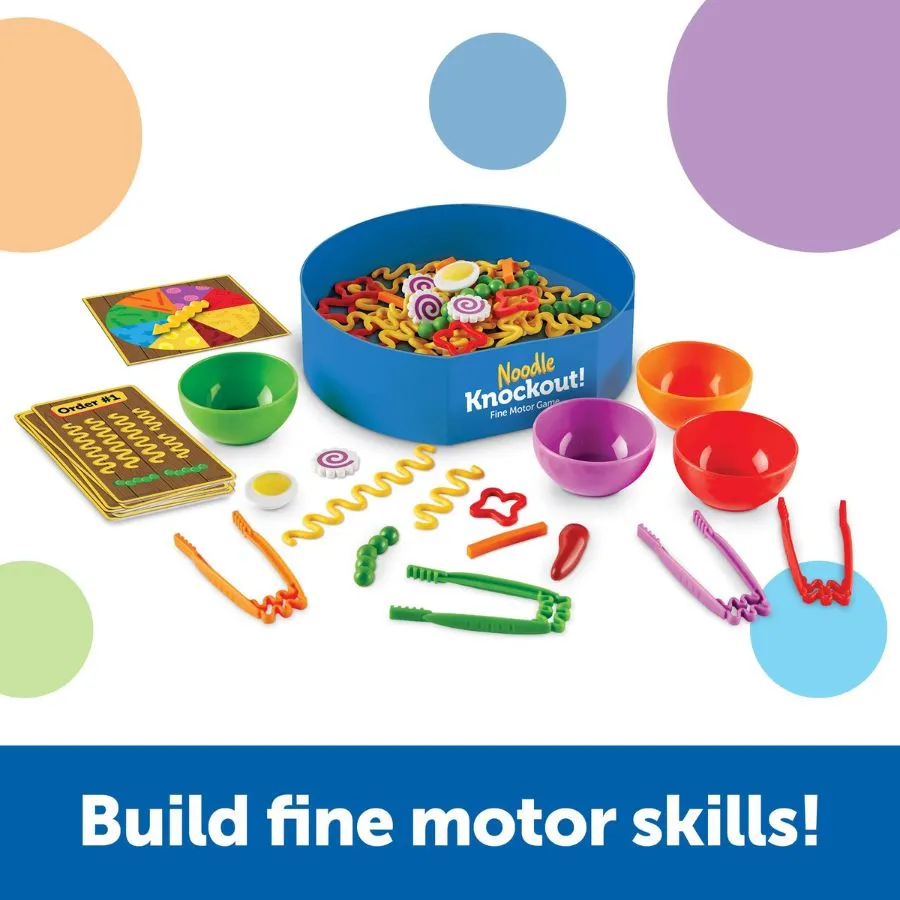 Learning Resources - Noodle Knockout Fine Motor Game