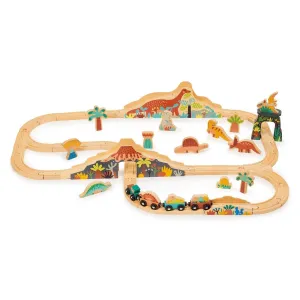 Lost World Dinosaur Railway Set