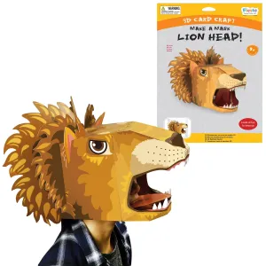 Make a 3D Full-Head Mask - Lion