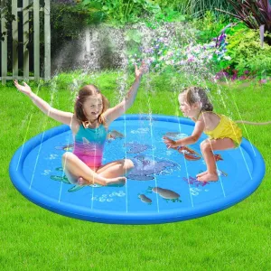 Marine Splash Adventure – Durable Children's Water Spray Play Mat