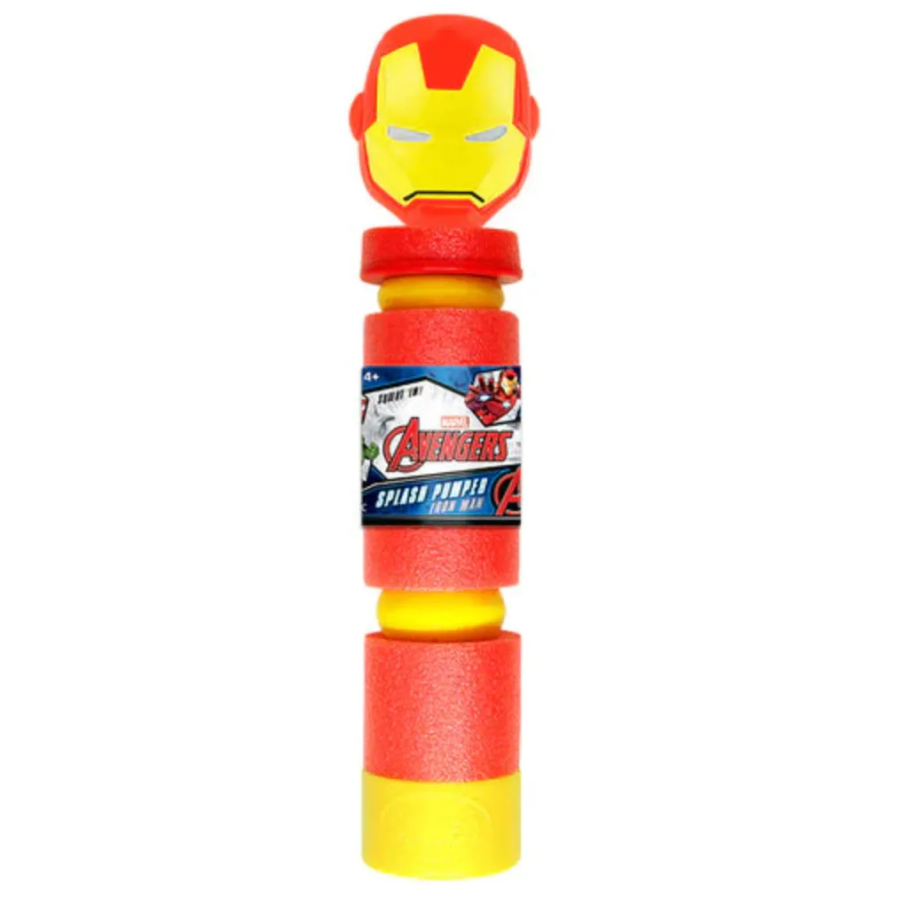 Marvel Splash Pumper choose from Spider-Man, Ironman or Hulk