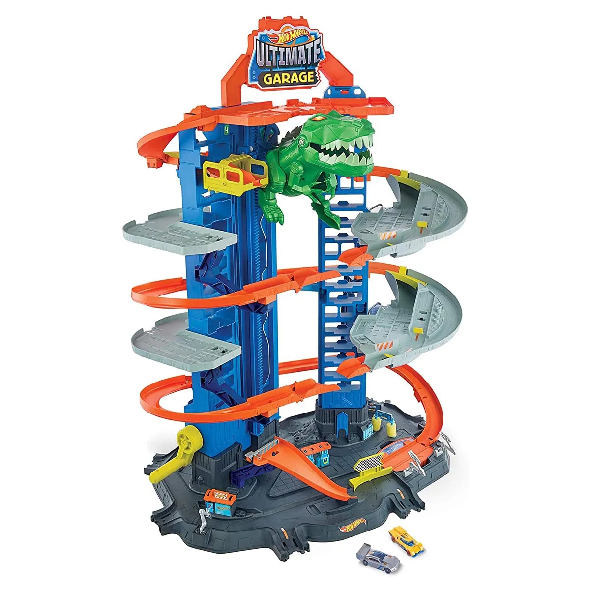 Mattel Hot Wheels Ultimate Garage Escape the Chasing T-Rex Set