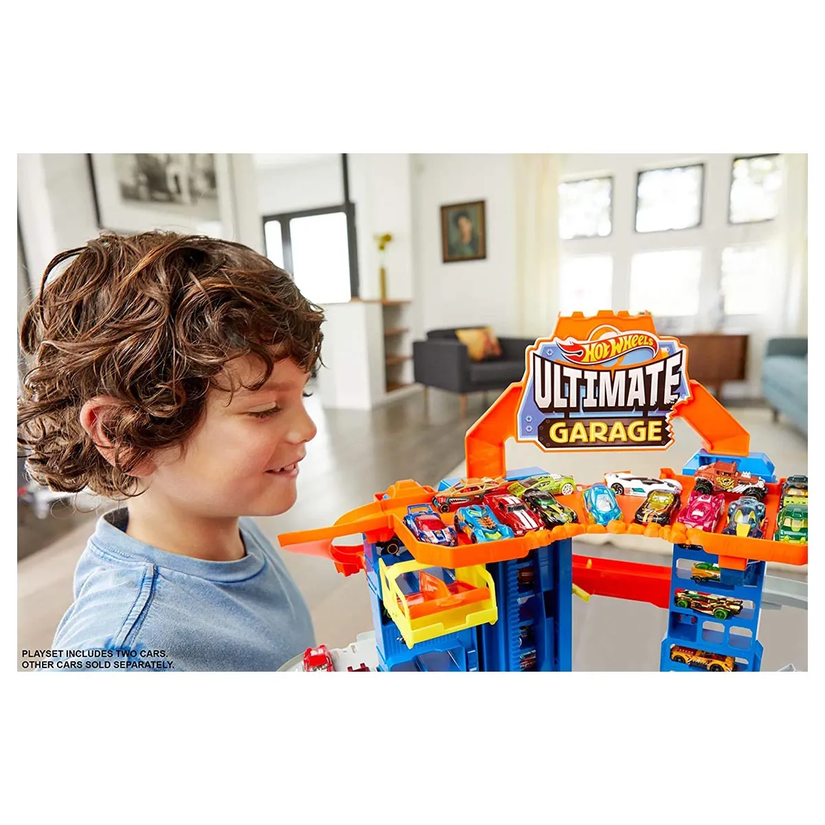 Mattel Hot Wheels Ultimate Garage Escape the Chasing T-Rex Set