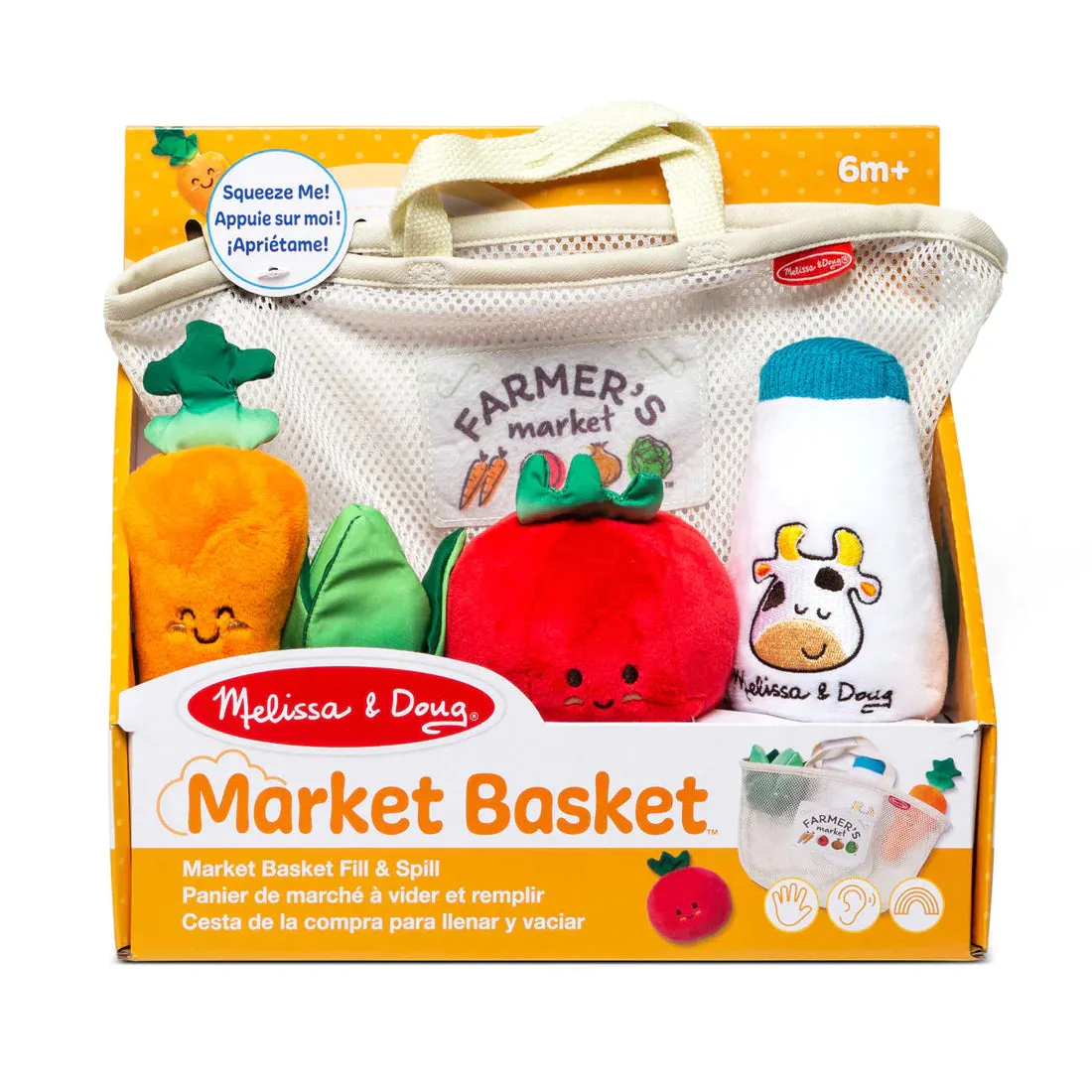 Melissa & Doug® Market Basket Fill & Spill