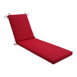 Outdoor/Indoor Splash Flame Chaise Lounge Cushion 80x23x3