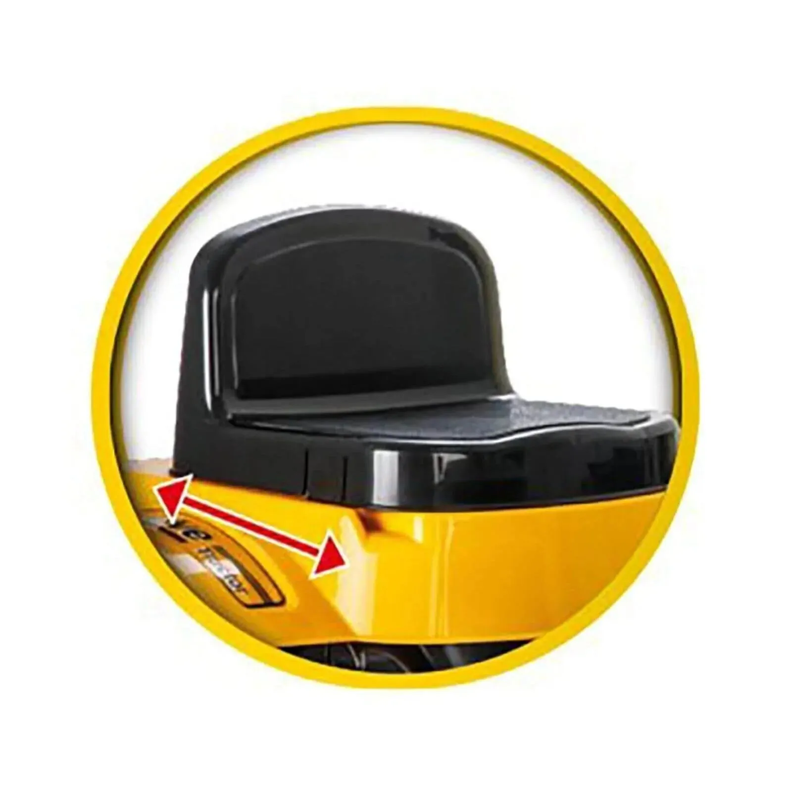 Pilsan Active Ride On Tractor with Pedal - Yellow