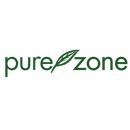 Pure Zone Kids Hooded Towel - Sage - 65x65cm