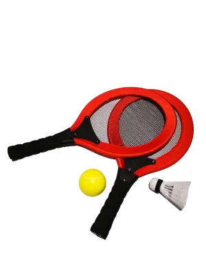 Racquet Set Soft - Tennis & Badminton