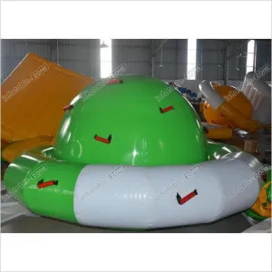 Spinner Satur 0.9Mm PVC Inflatable Water Toys / Outdoor Water Play Equipment