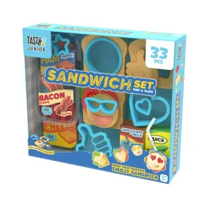 Tasty Junior Prep N Plate Sandwich 33 Piece Set