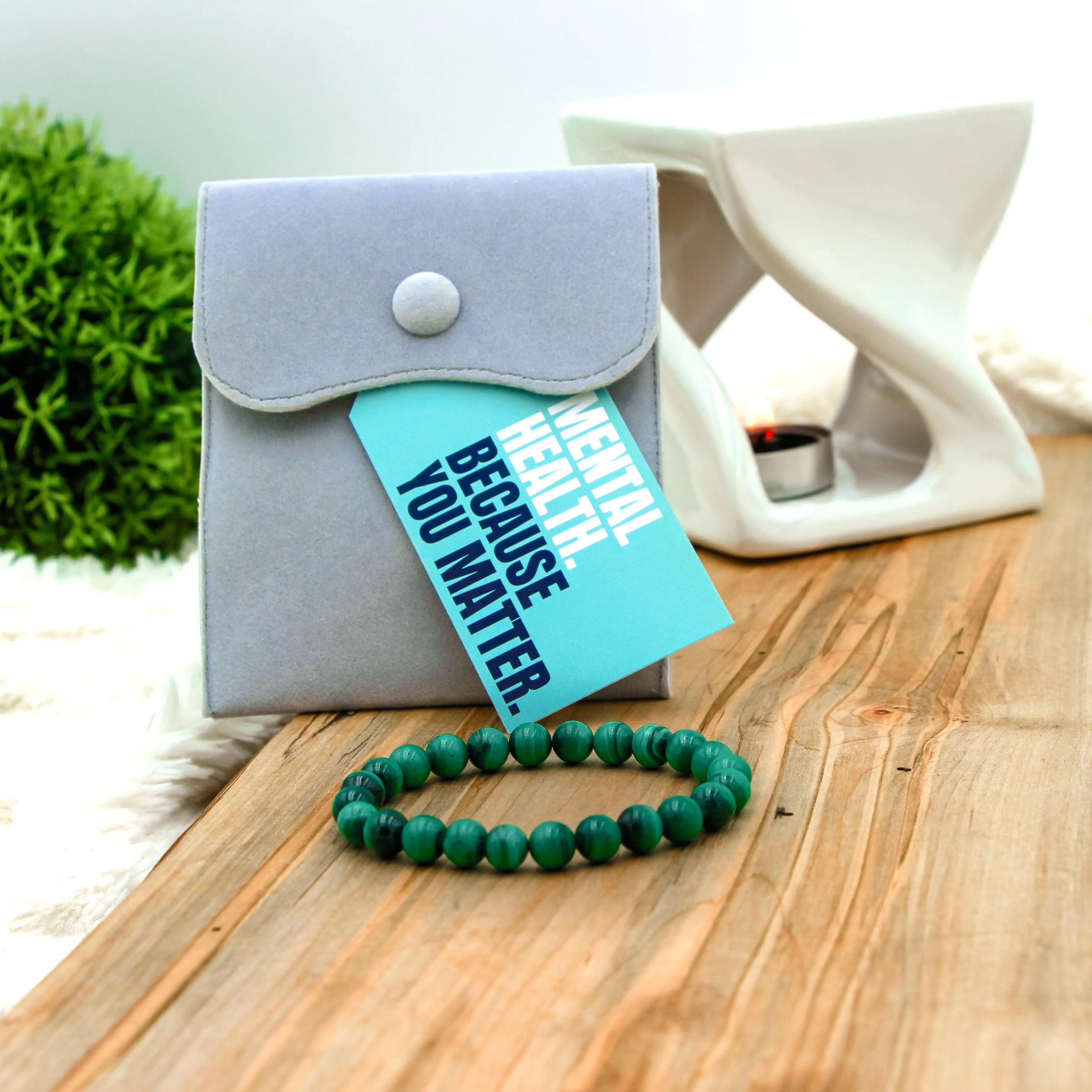 The Mental Health Malachite Bracelet – A Healing Companion for Mind and Spirit