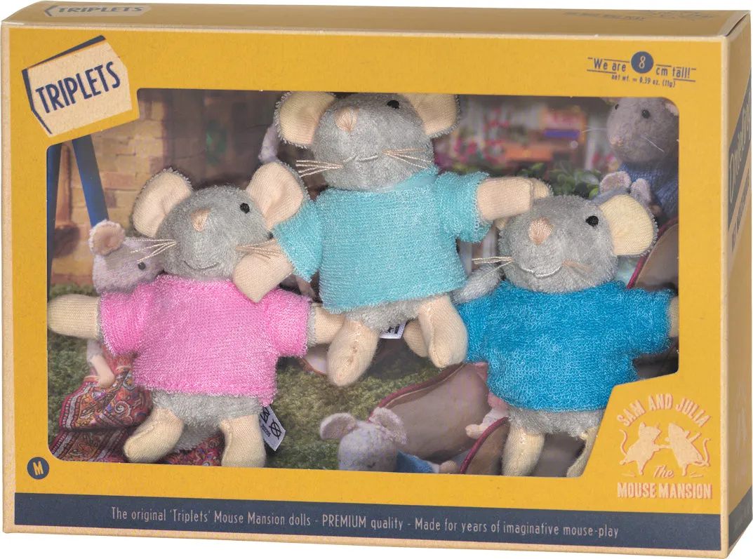 The Triplets Mice Plush Doll