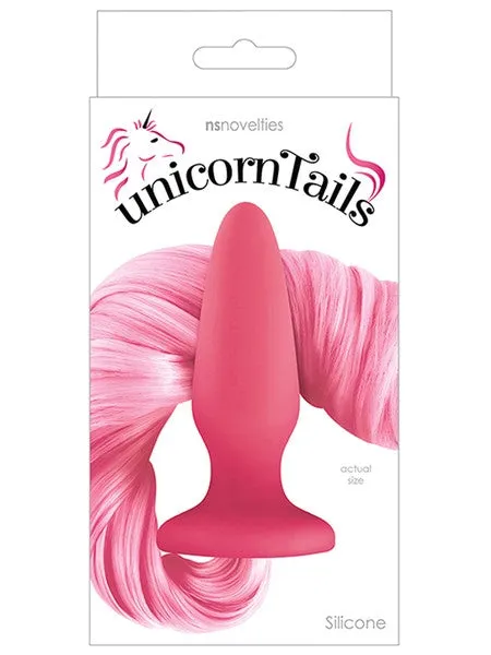 Unicorn Tails Butt Plug - Pink