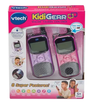 VTech Kidigear Walkie Talkies Purple/Pink