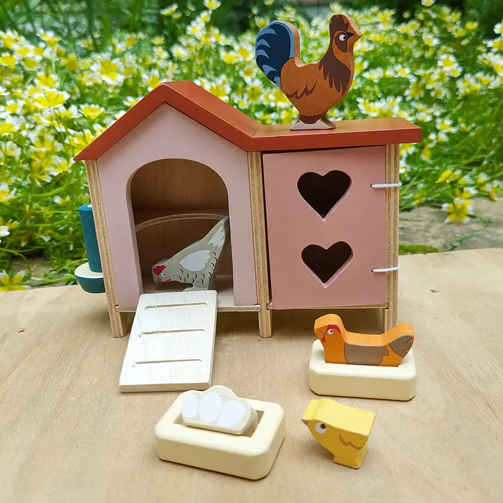 Wooden Chicken Coop